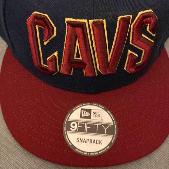 Cleveland Cavaliers CAVS  Hat New Era 9Ffity Snapback Baseball Cap - Picture 3 of 7